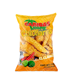 Caribas Tropic Chicharra snack centroamericano de 110 g